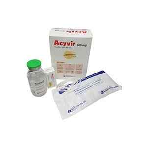 Inj. Acyvir 500 mg/ vial