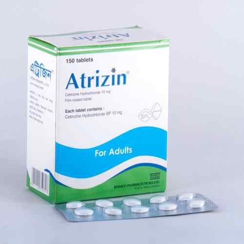 Tab. Atrizin 10 mg