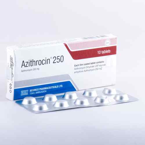Tab. Azithrocin 250 mg