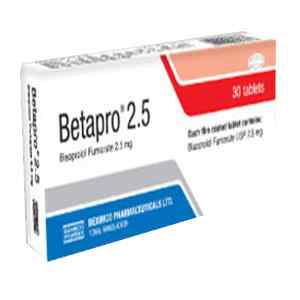 Tab. Betapro 2.5  2.5 mg