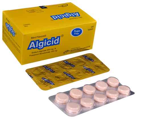 Tab. Algicid 100 mg + 500 mg