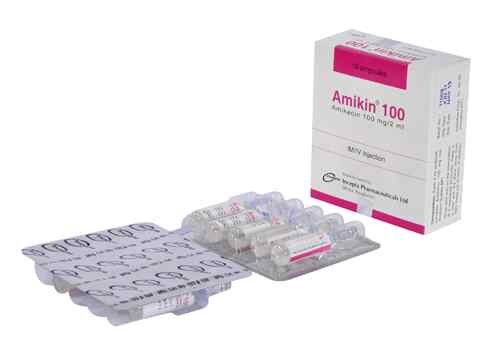 Inj. Amikin 100 mg/ 2 ml