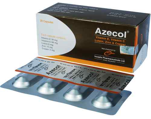  Capsule Azecol 60 mg + 2 mg + 