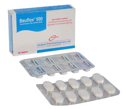 Tab. Beuflox 500 mg