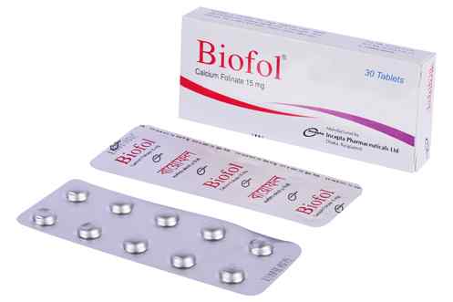 Tab. Biofol 15 mg