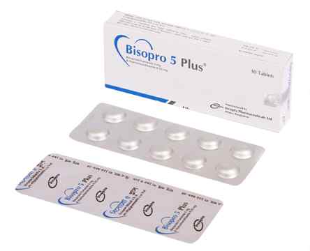 Tab. Bisopro Plus  5 mg + 6.25 mg