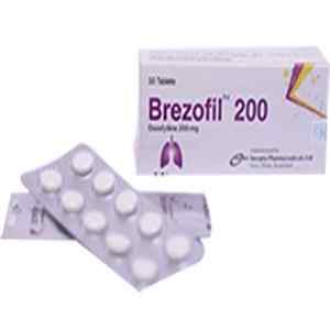 Tab. Brezofil 200 200 mg