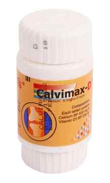 Tab. Calvimax D 500 mg + 200 IU