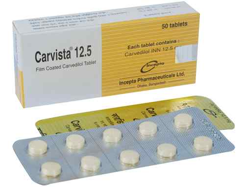 Tab. Carvista 12.5 mg