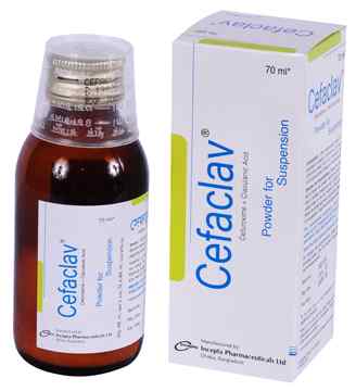 Susp.                                                   Cefaclav 125 mg + 31.25 