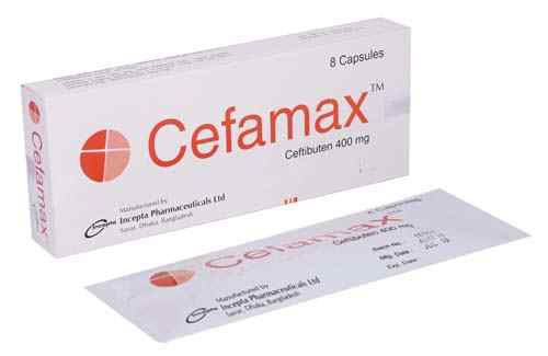 Cap.                     Cefamax 400 mg