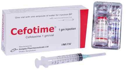 Inj. Cefotime 1 gm / vial