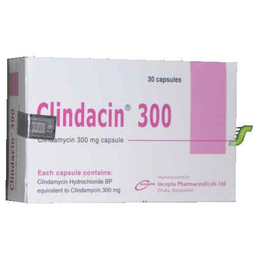 Cap.                     Clindacin 300 mg