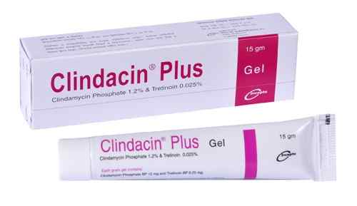 Gel                                                                    Clindacin Plus 1.2 gm + .025 g