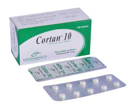 Tab. Cortan 10 10 mg