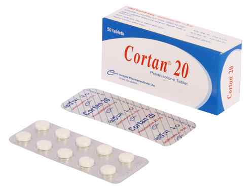 Tab. Cortan 20 20 mg