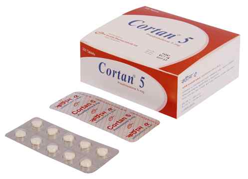 Tab. Cortan    5 5 mg