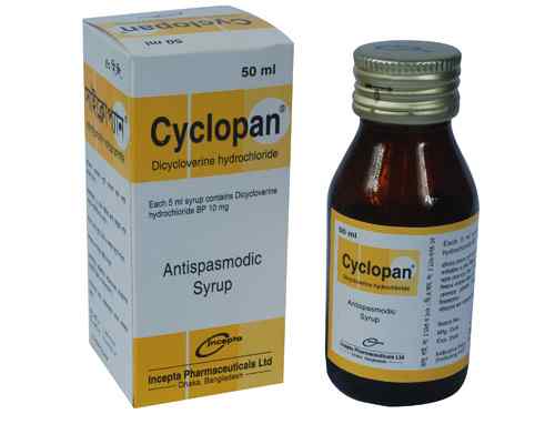 Syr.                                            Cyclopan 10 mg / 5 ml