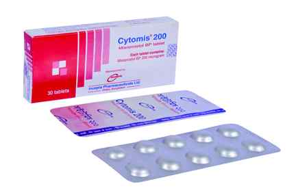 Tab. Cytomis    200 200 mcg