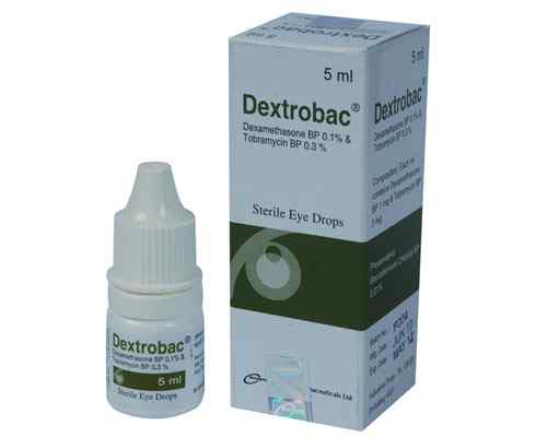 Eye Drop Dextrobac 0.1 % + 0.3 %