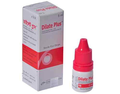  Eye Drop Dilate Plus 50 mg + 8 mg/ml