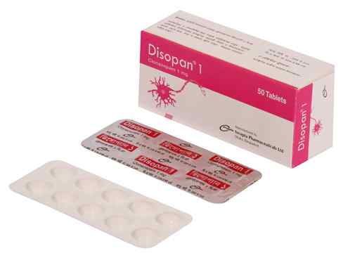 Tab. Disopan 1 1 mg