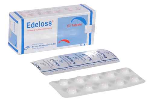 Tab. Edeloss  20 mg + 50 mg