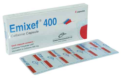 Cap.                     Emixef 400 mg