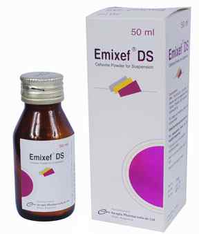 Susp.                                                   Emixef DS 200 mg / 5 ml