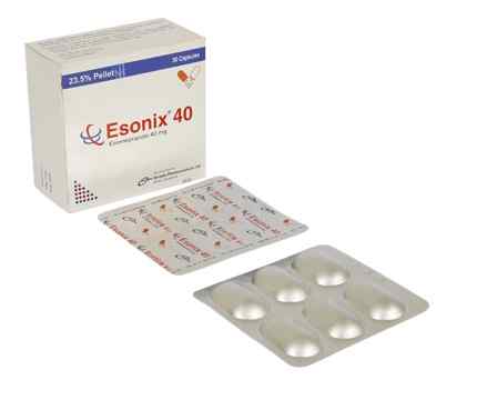 Cap.                     Esonix 40 40 mg