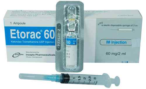 Inj. Etorac 60 60 mg / 2 ml