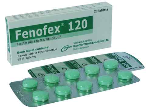 Tab. Fenofex 120 120 mg