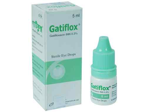 Eye Drop Gatiflox 0.3 gm / 100 ml
