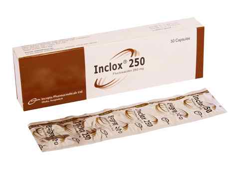 Cap.                     Inclox 250 250 mg