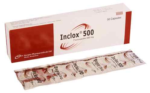 Cap.                     Inclox 500 500 mg