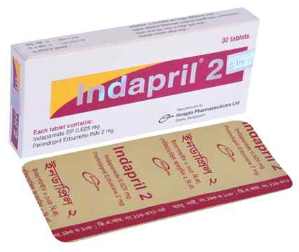 Tab. Indapril 2 625 mcg + 2 mg