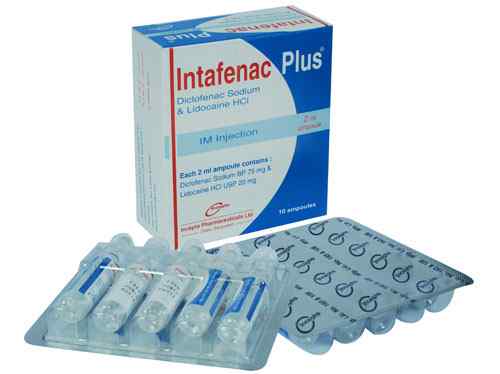 Inj. Intafenac Plus 75 mg + 20 mg /