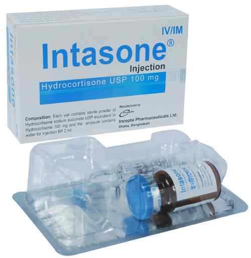 Inj. Intasone 100 mg / vial