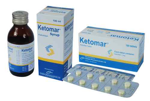 Syr.                                            Ketomar 1 mg / 5 ml 