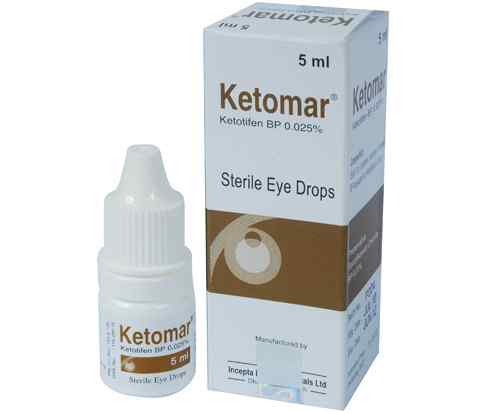  Eye Drop Ketomar 0.025 %