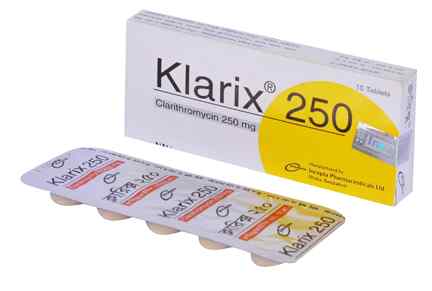 Tab. Klarix 250 mg