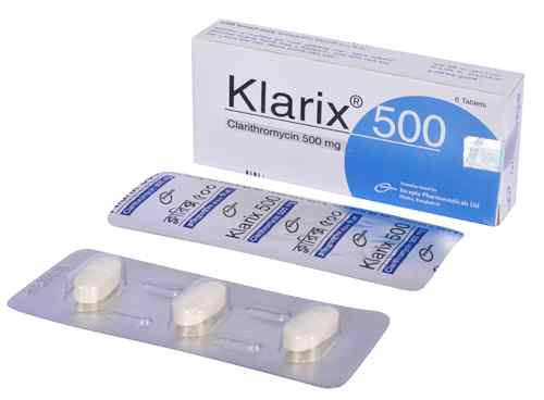 Tab. Klarix 500 mg