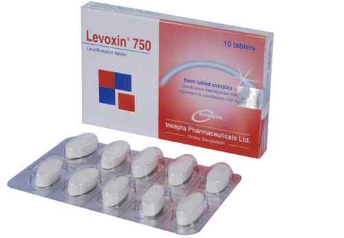 Tab. Levoxin 750 750 mg