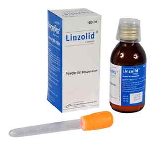 Susp.                                                   Linzolid 100 mg / 5 ml