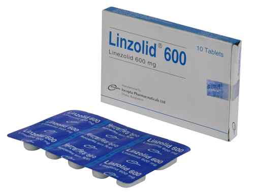 Tab. Linzolid 600 600 mg