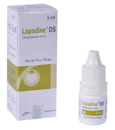  Eye Drop Lopadine DS 5 ml .2 gm/100 ml