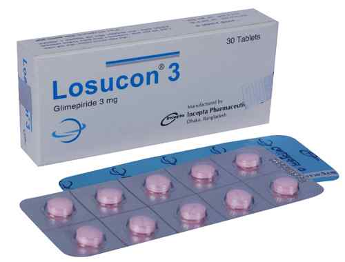 Tab. Losucon 3 3 mg