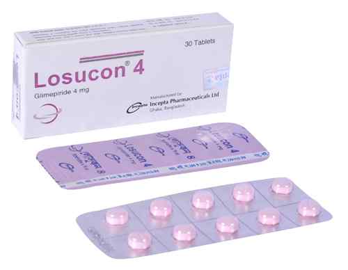Tab. Losucon 4 4 mg