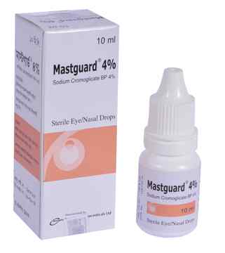  Eye Drop Mastguard 4% 40 mg/ml