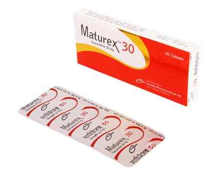Tab. Maturex 30 30 mg